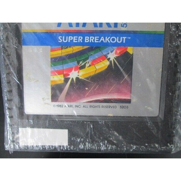 SUPER‎ BREAKOUT Vintage Used Atari 5200 Game Cartridge Supersystem GAME ONLY - Picture 4 of 4